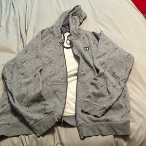 Under armour zip up hoodie